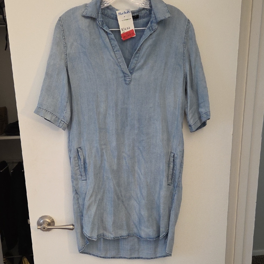 Velvet Heart Light Blue Asymmetrical Dress